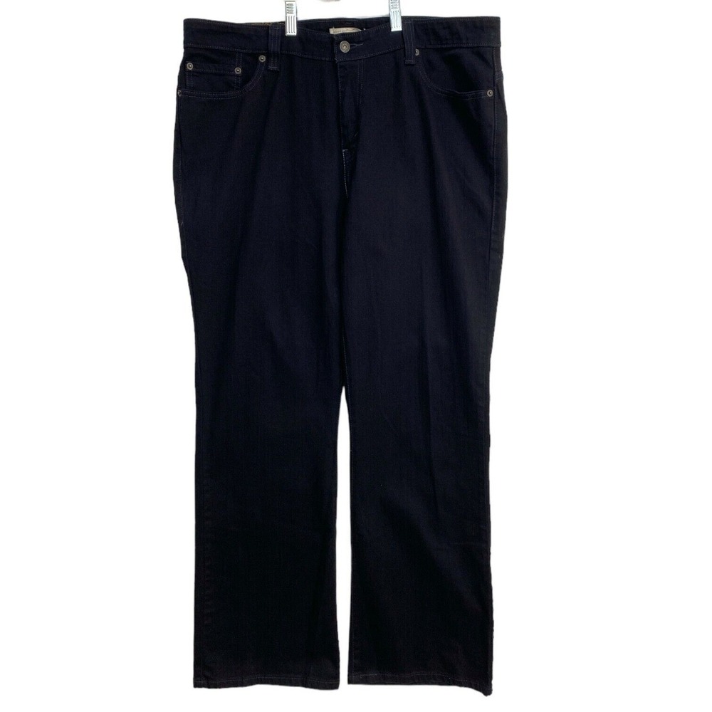 Levi's 515 Women's Denim Jeans Size‎ 20M Black Bootcut Signature By Levi Strauss